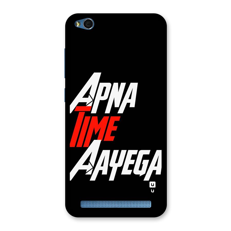 Time Aayega Back Case for Redmi 5A