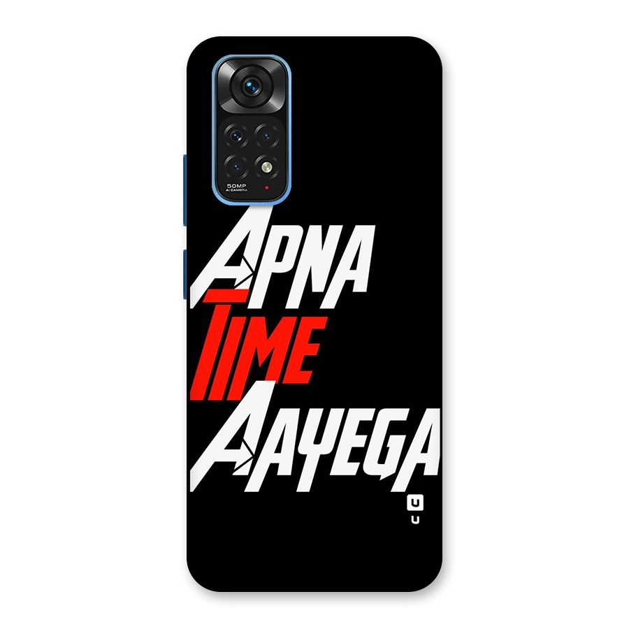 Time Aayega Back Case for Redmi Note 11S