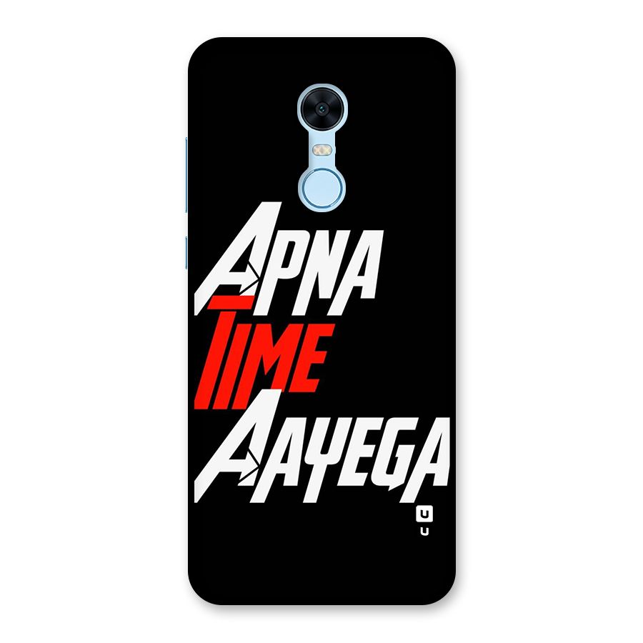 Time Aayega Back Case for Redmi Note 5