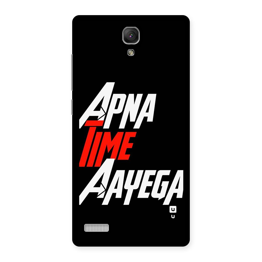 Time Aayega Back Case for Redmi Note Prime