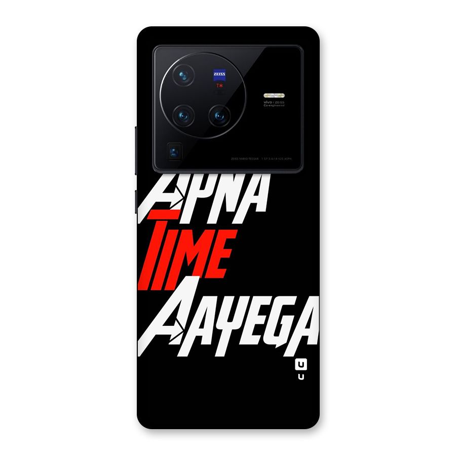 Time Aayega Back Case for Vivo X80 Pro
