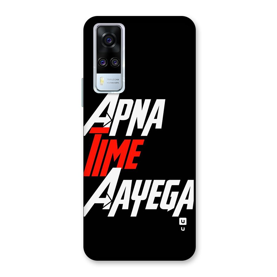 Time Aayega Back Case for Vivo Y31