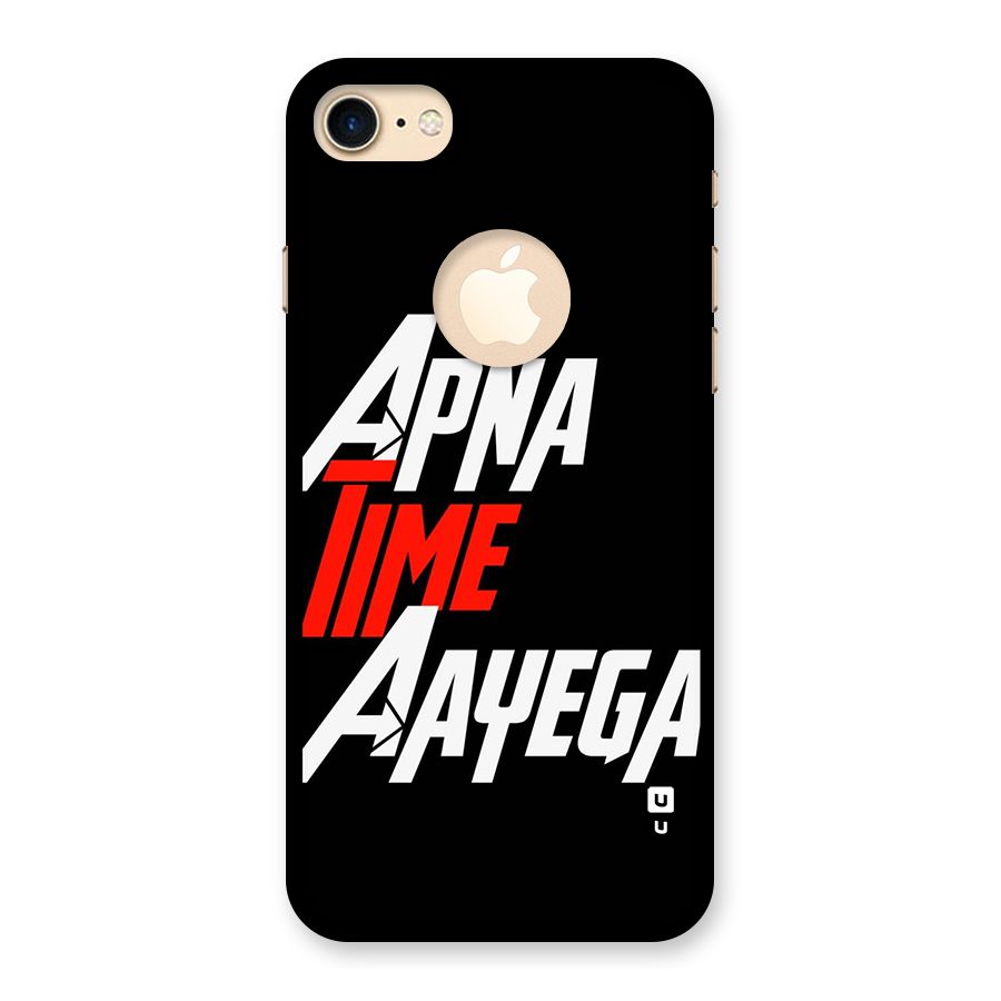 Time Aayega Back Case for iPhone 7 Logo Cut