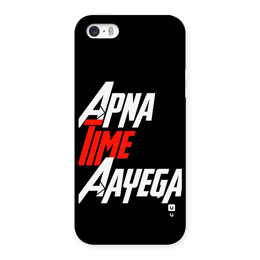 Time Aayega Back Case for iPhone SE 2016