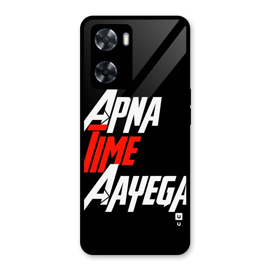 Time Aayega Glass Back Case for OnePlus Nord N20 SE