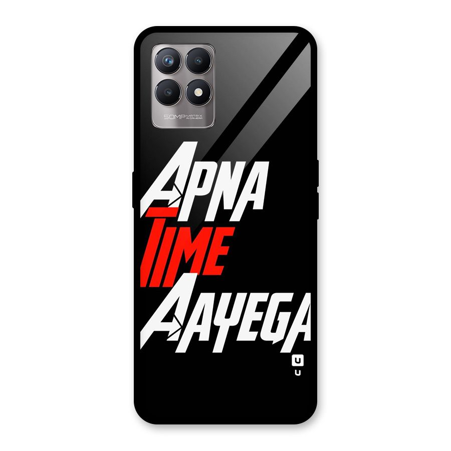 Time Aayega Glass Back Case for Realme Narzo 50