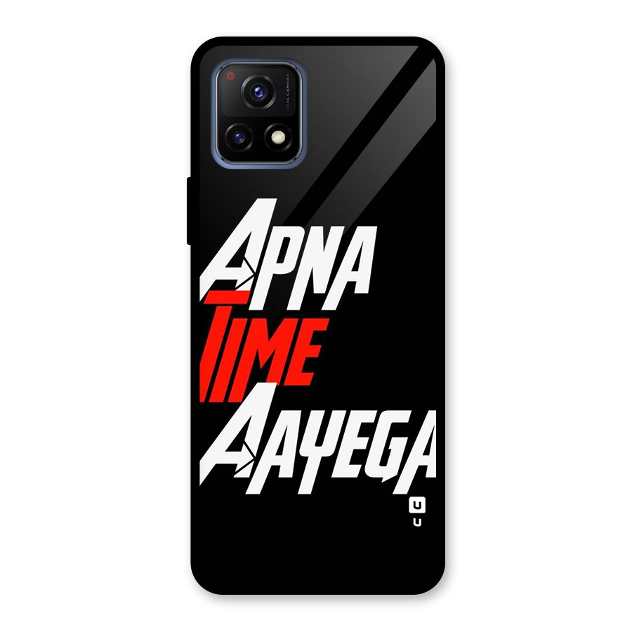 Time Aayega Glass Back Case for Vivo Y72 5G