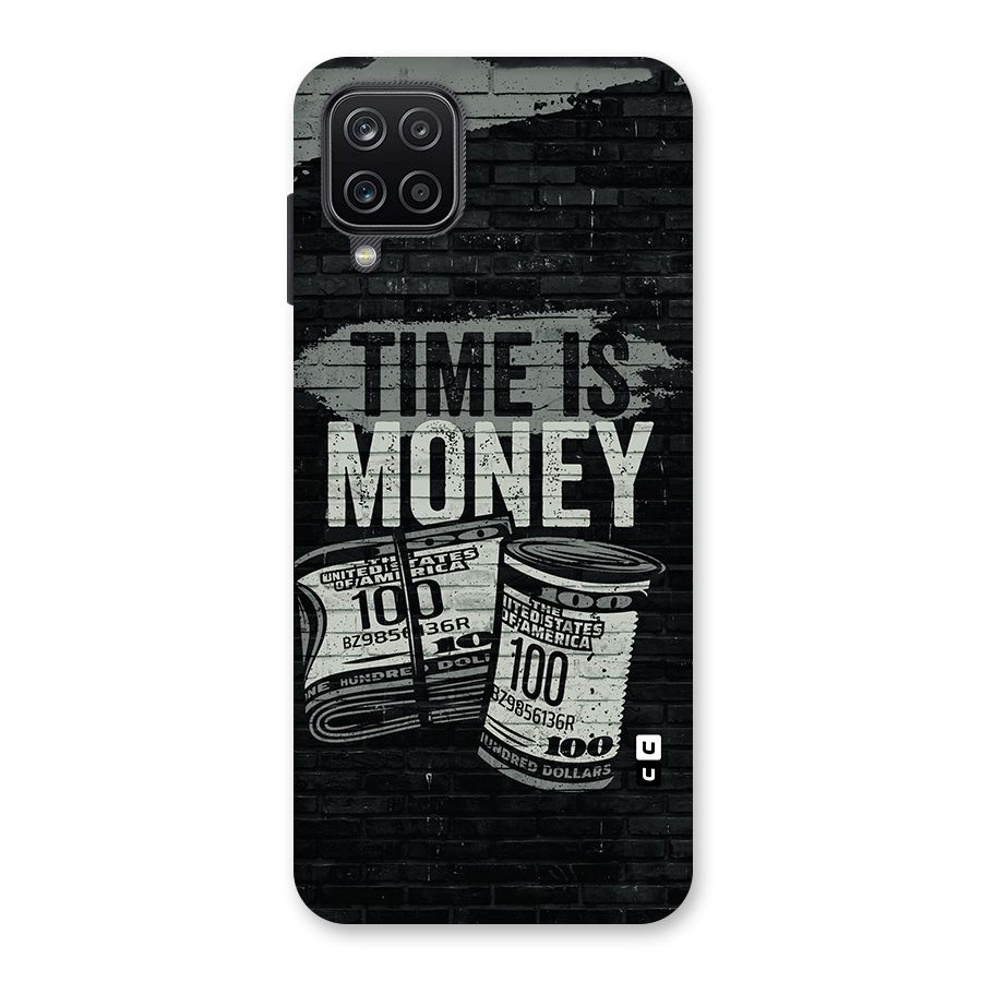 Time Is Money Back Case for Galaxy A12