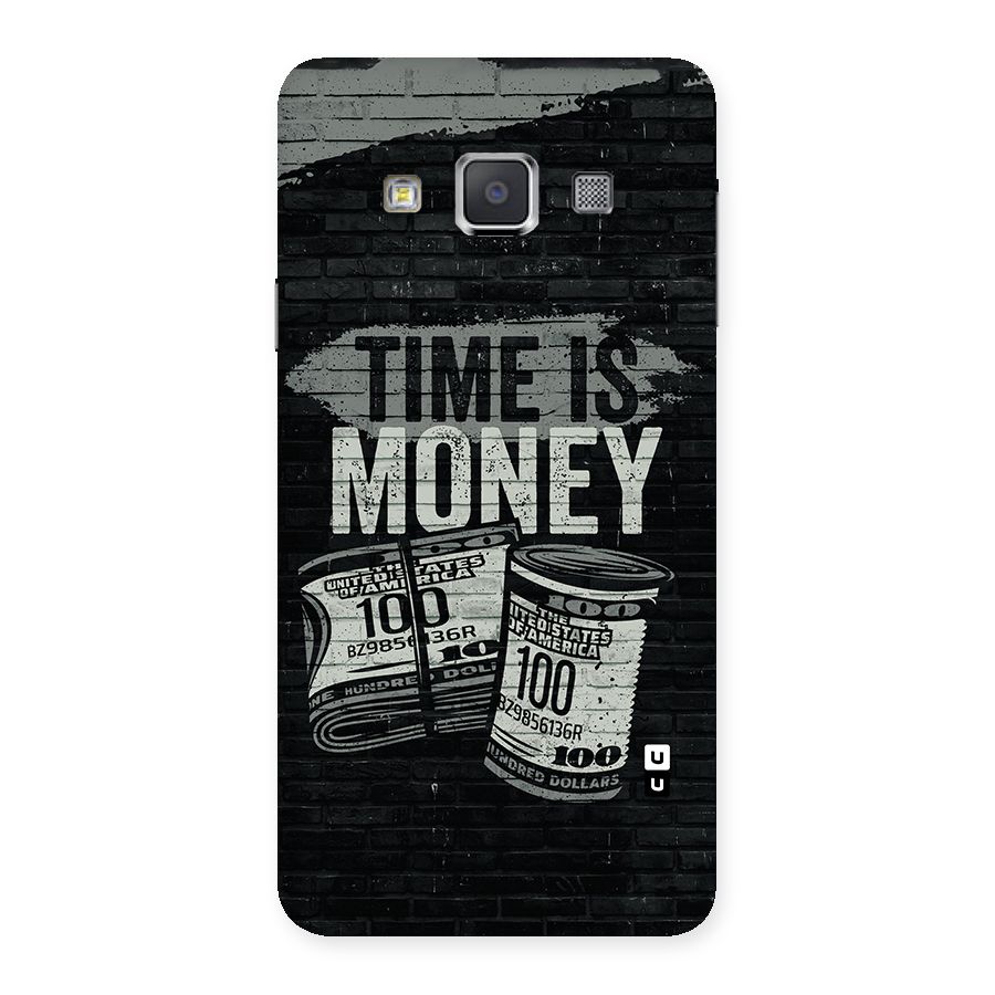 Time Is Money Back Case for Galaxy A3