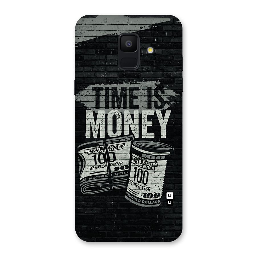 Time Is Money Back Case for Galaxy A6 (2018)