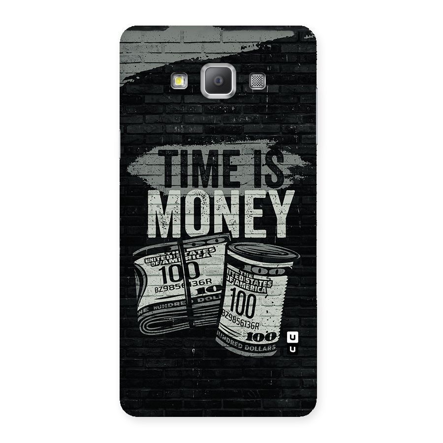 Time Is Money Back Case for Galaxy A7