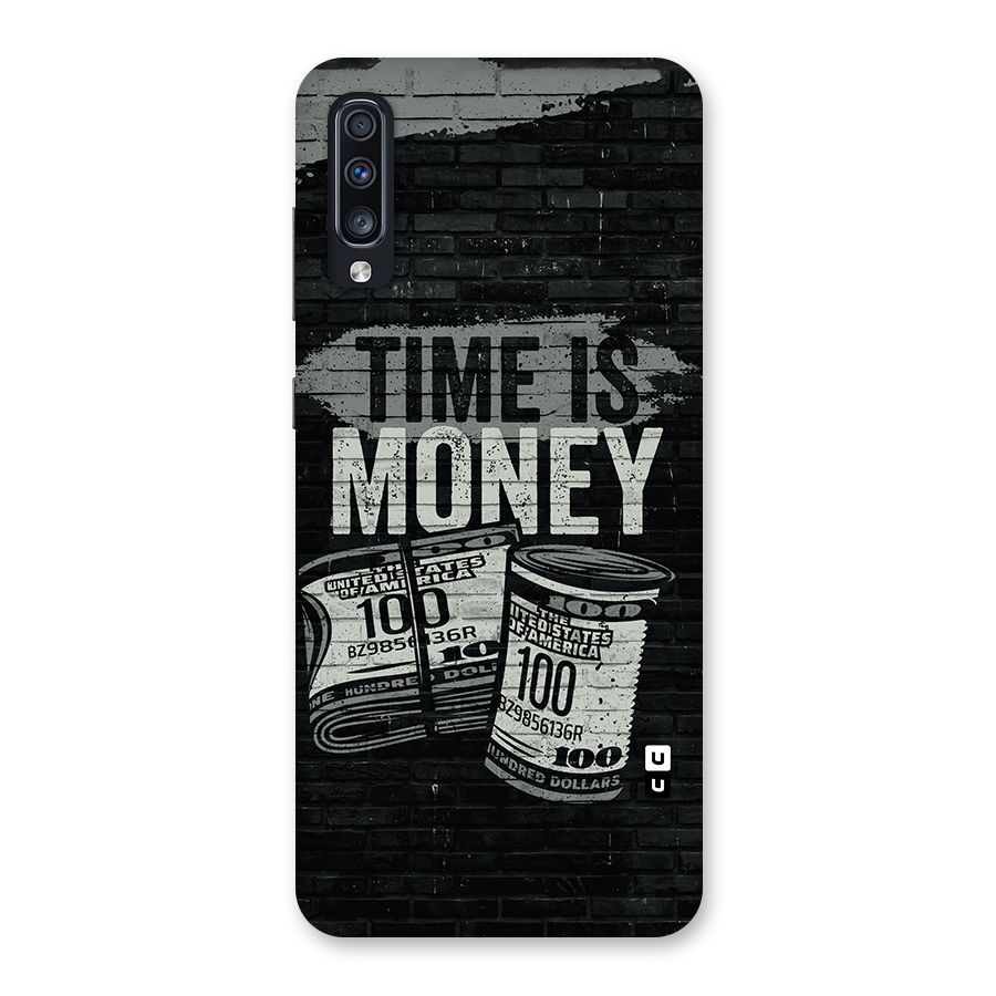 Time Is Money Back Case for Galaxy A70
