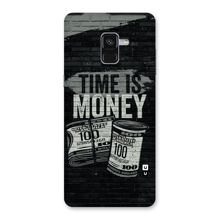 Time Is Money Back Case for Galaxy A8 Plus