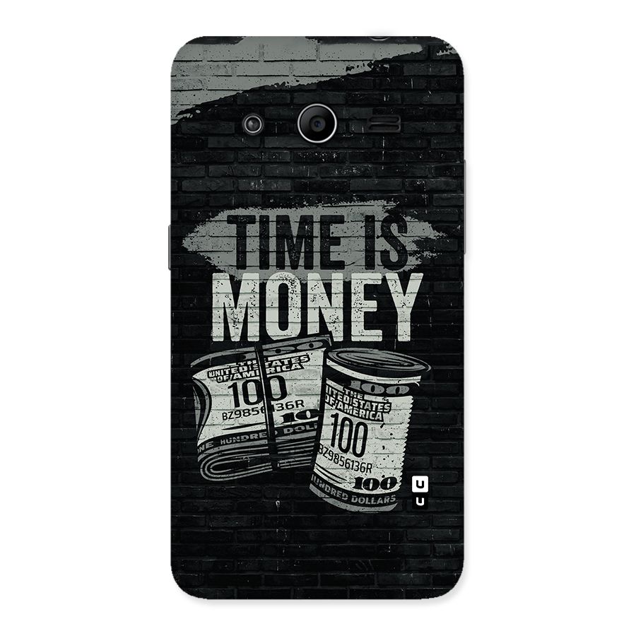 Time Is Money Back Case for Galaxy Core 2