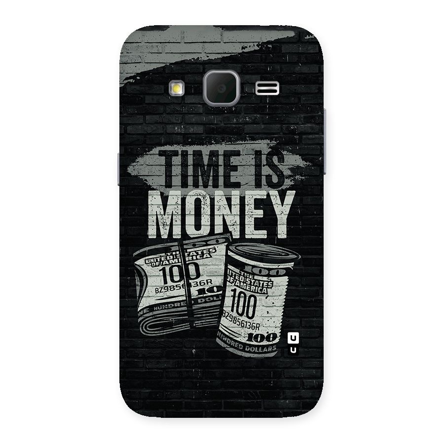 Time Is Money Back Case for Galaxy Core Prime