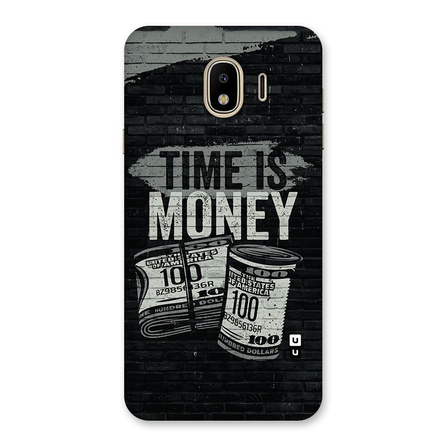 Time Is Money Back Case for Galaxy J4