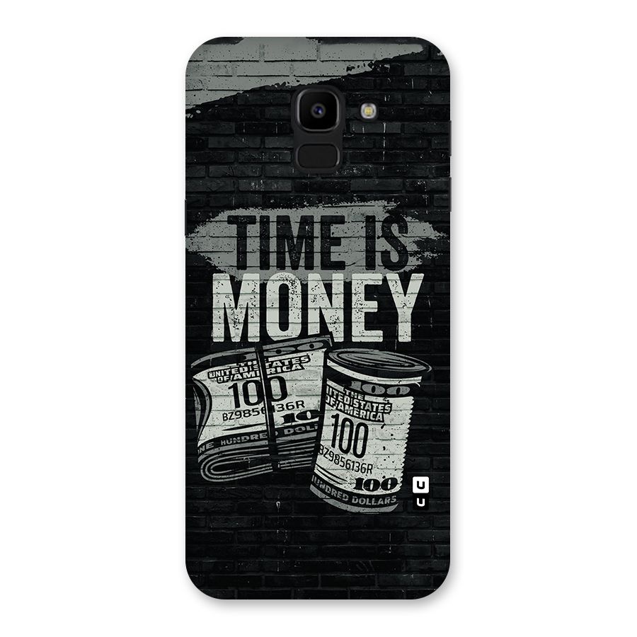 Time Is Money Back Case for Galaxy J6
