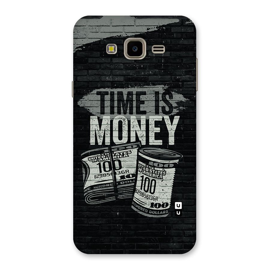 Time Is Money Back Case for Galaxy J7 Nxt