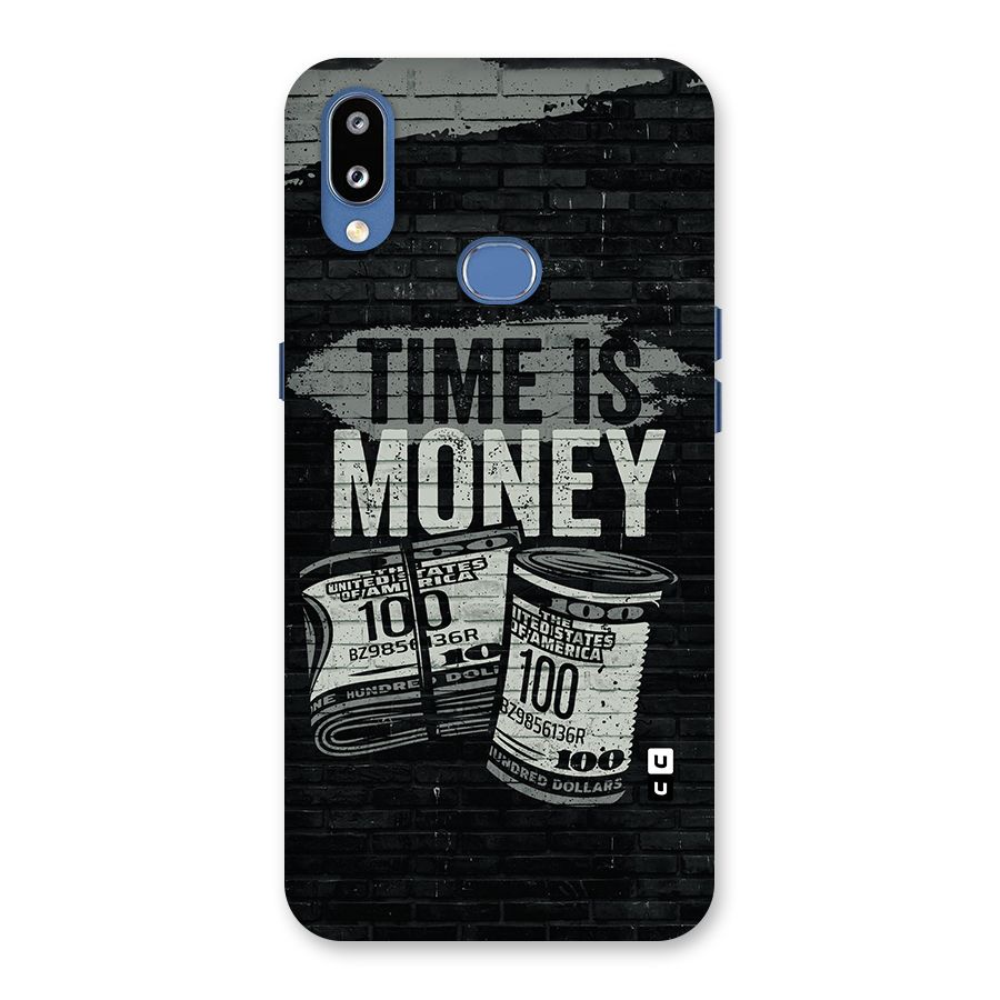 Time Is Money Back Case for Galaxy M01s