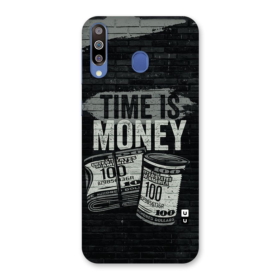 Time Is Money Back Case for Galaxy M30