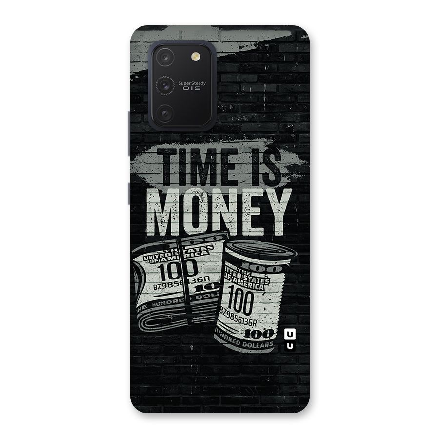 Time Is Money Back Case for Galaxy S10 Lite