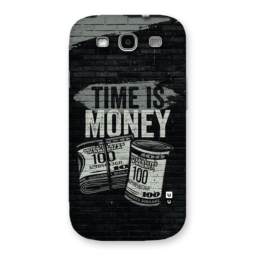 Time Is Money Back Case for Galaxy S3