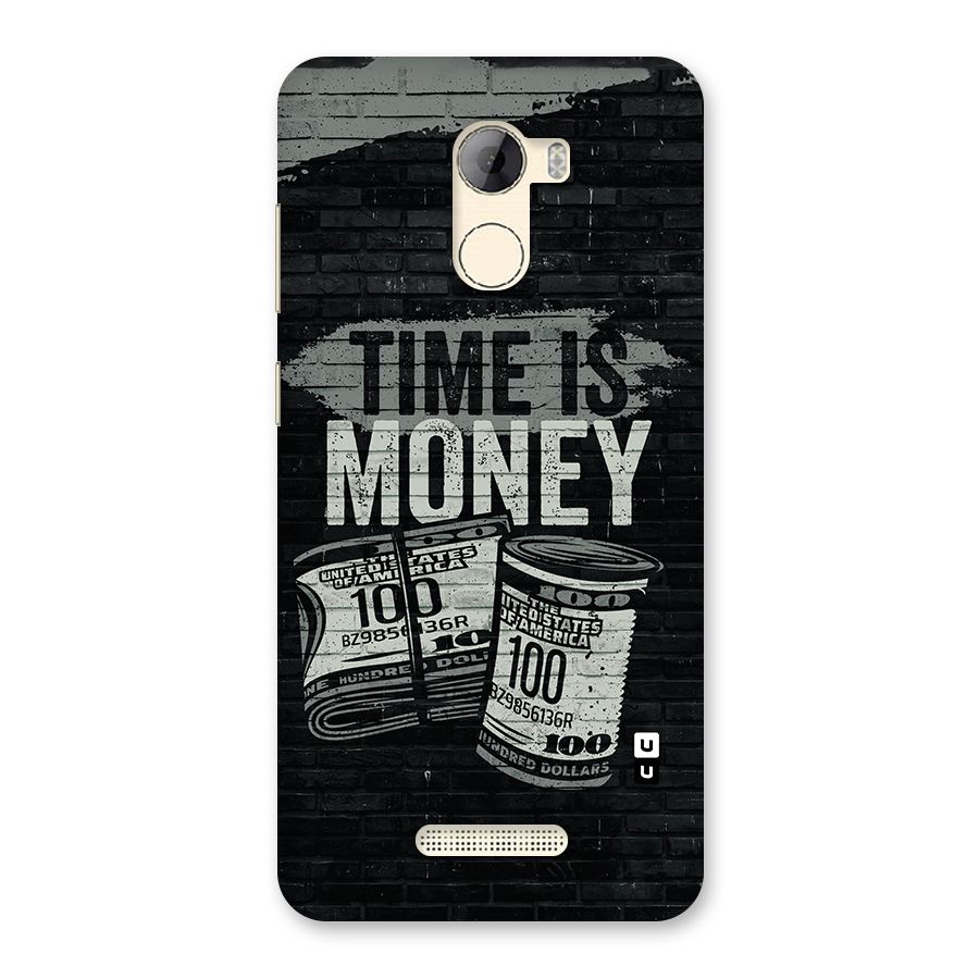 Time Is Money Back Case for Gionee A1 LIte