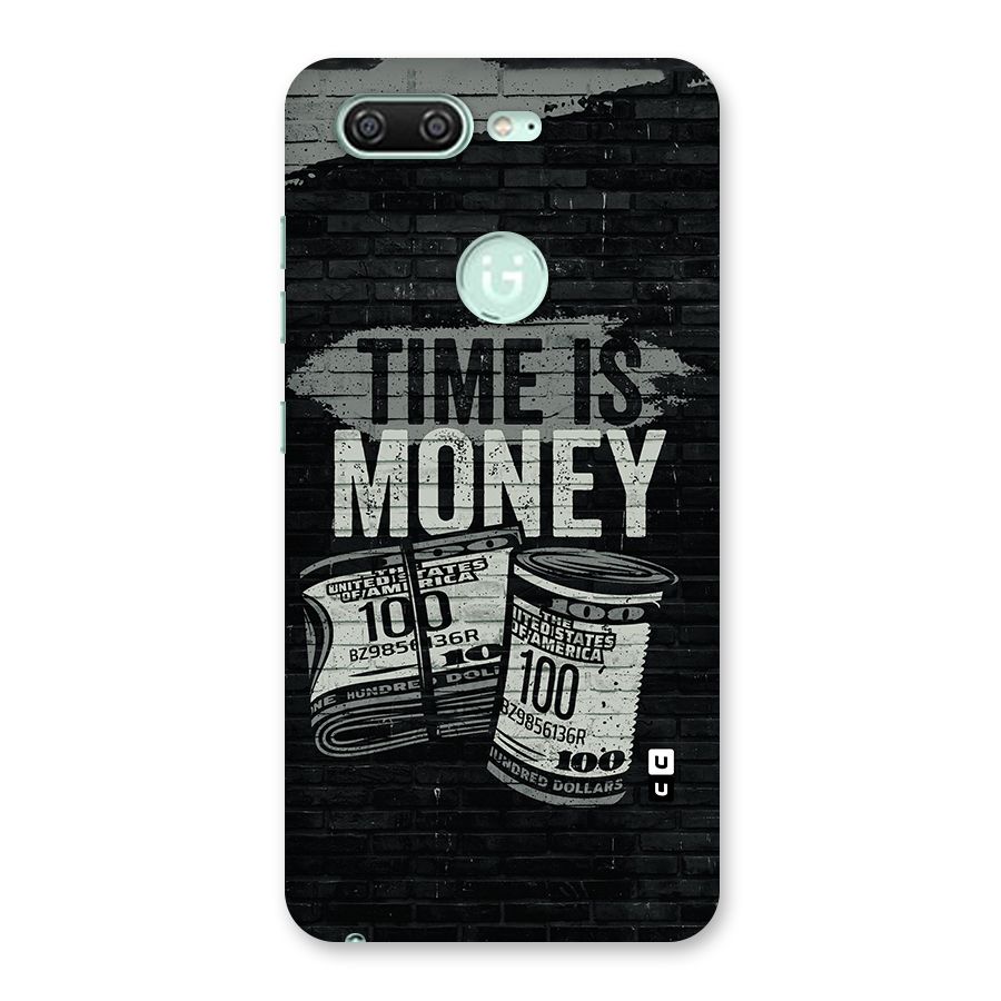 Time Is Money Back Case for Gionee S10