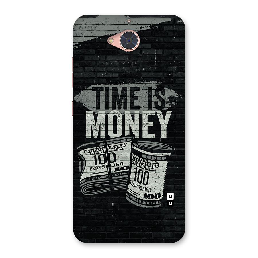 Time Is Money Back Case for Gionee S6 Pro