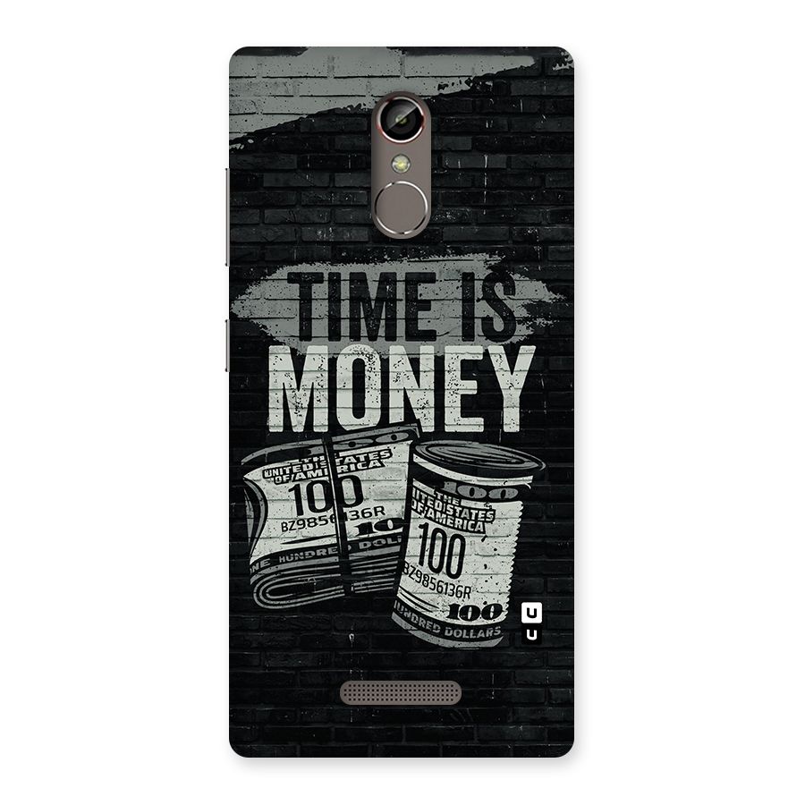 Time Is Money Back Case for Gionee S6s