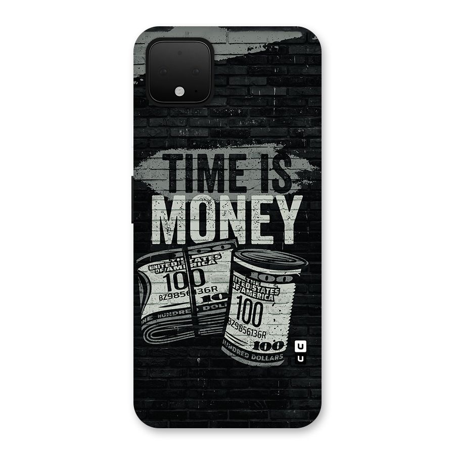 Time Is Money Back Case for Google Pixel 4 XL