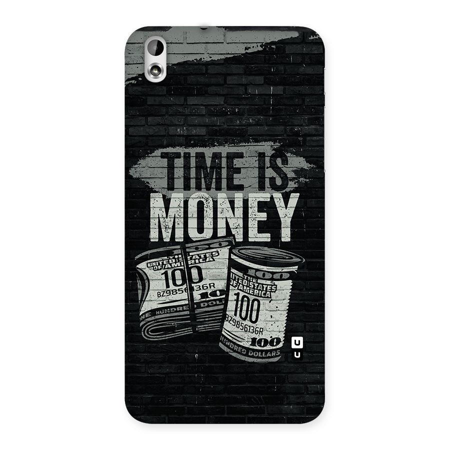 Time Is Money Back Case for HTC Desire 816g
