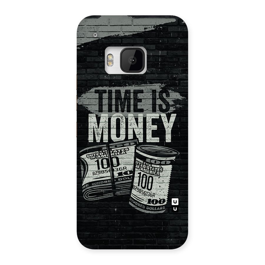 Time Is Money Back Case for HTC One M9