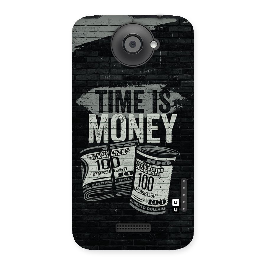 Time Is Money Back Case for HTC One X