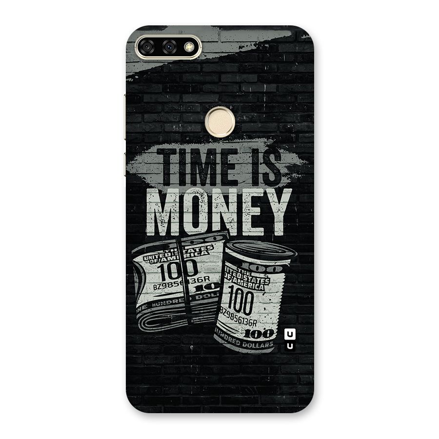 Time Is Money Back Case for Honor 7A