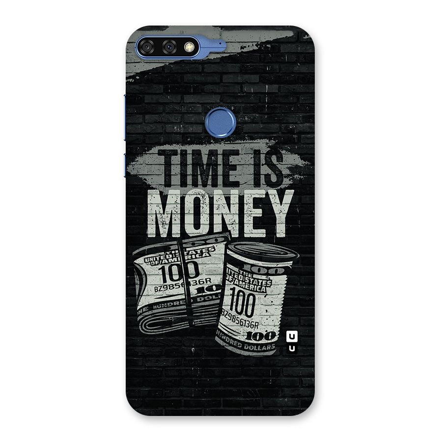 Time Is Money Back Case for Honor 7C