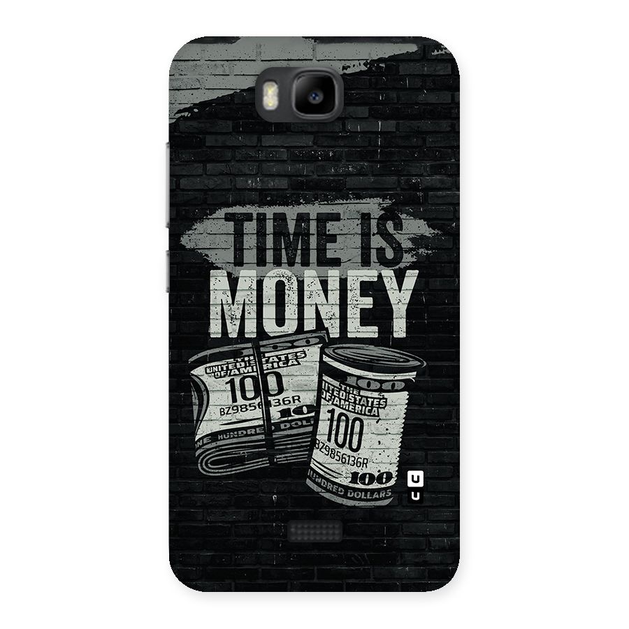 Time Is Money Back Case for Honor Bee