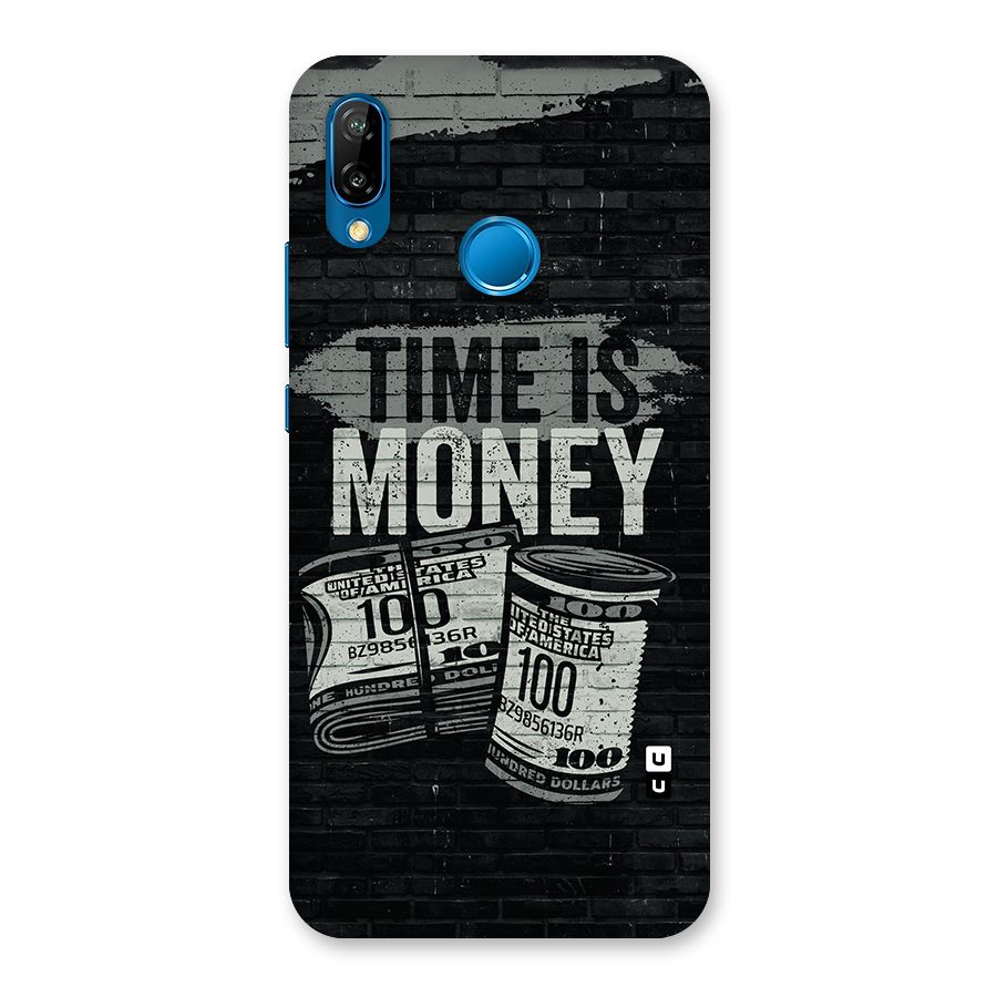 Time Is Money Back Case for Huawei P20 Lite