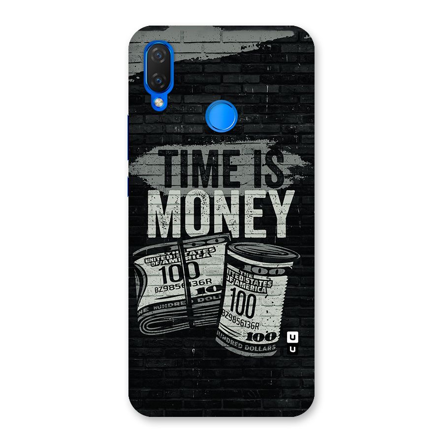 Time Is Money Back Case for Huawei P Smart+