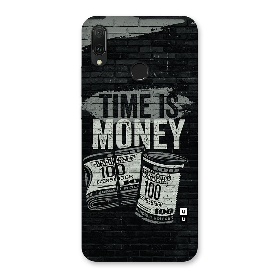 Time Is Money Back Case for Huawei Y9 (2019)
