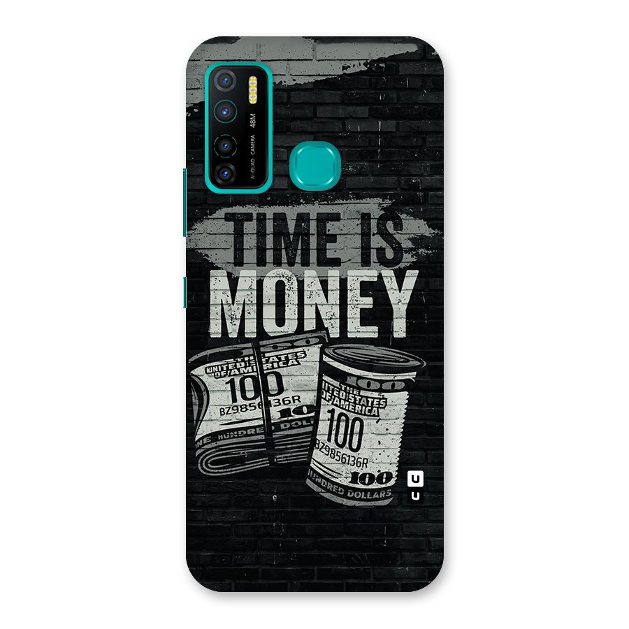 Time Is Money Back Case for Infinix Hot 9 Pro