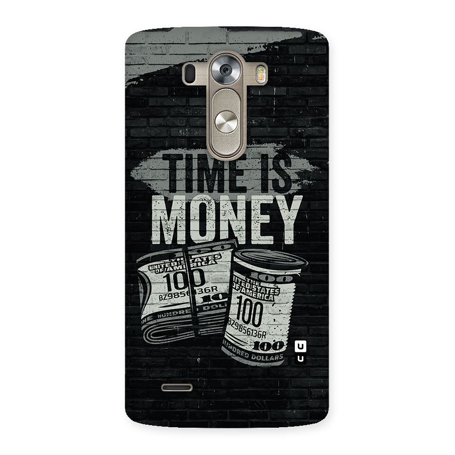 Time Is Money Back Case for LG G3