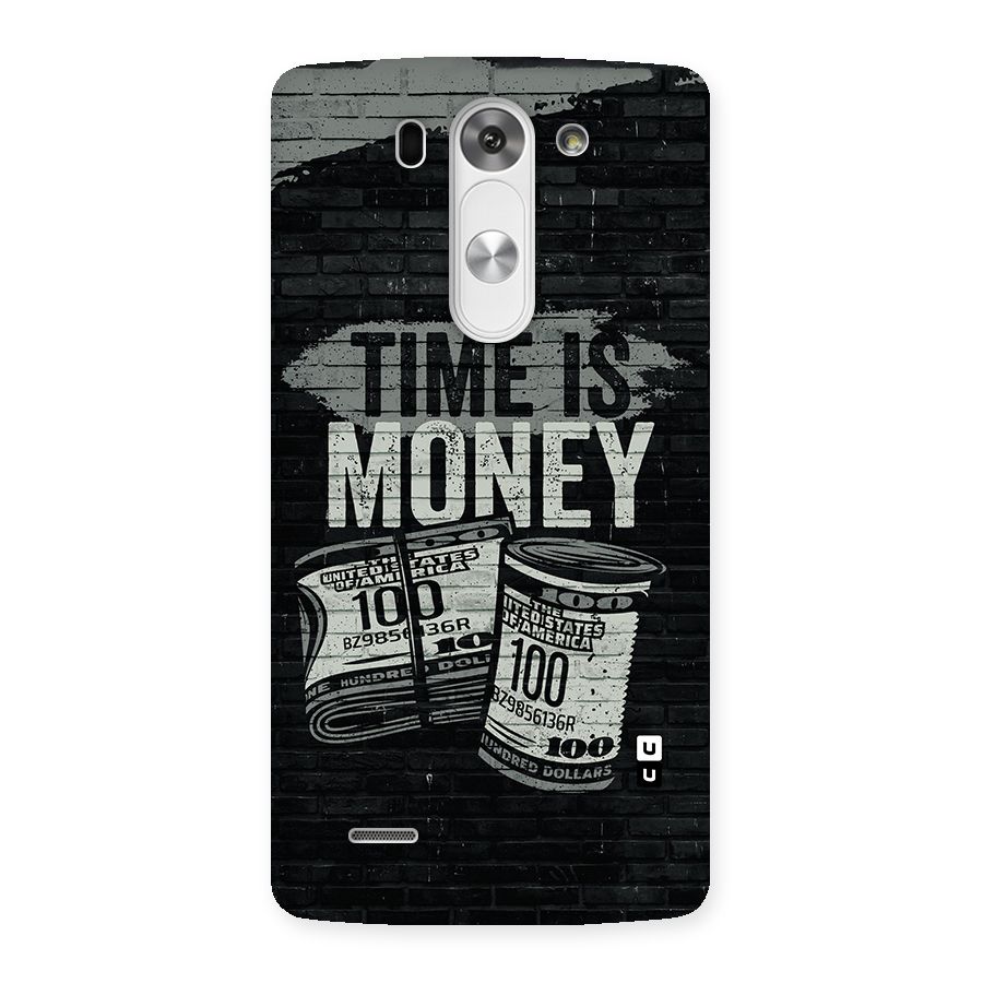 Time Is Money Back Case for LG G3 Beat