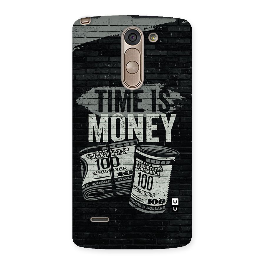 Time Is Money Back Case for LG G3 Stylus