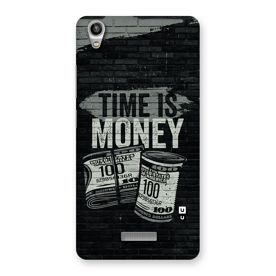 Time Is Money Back Case for Lava-Pixel-V1