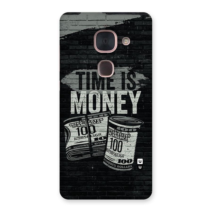 Time Is Money Back Case for Le Max 2