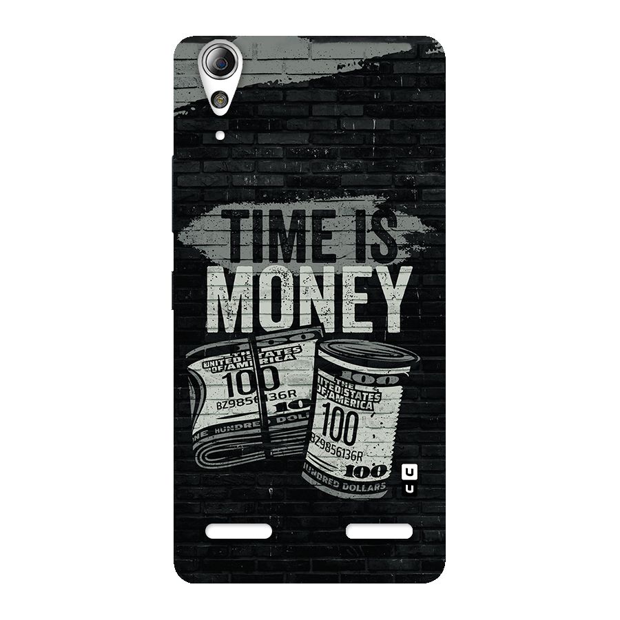 Time Is Money Back Case for Lenovo A6000