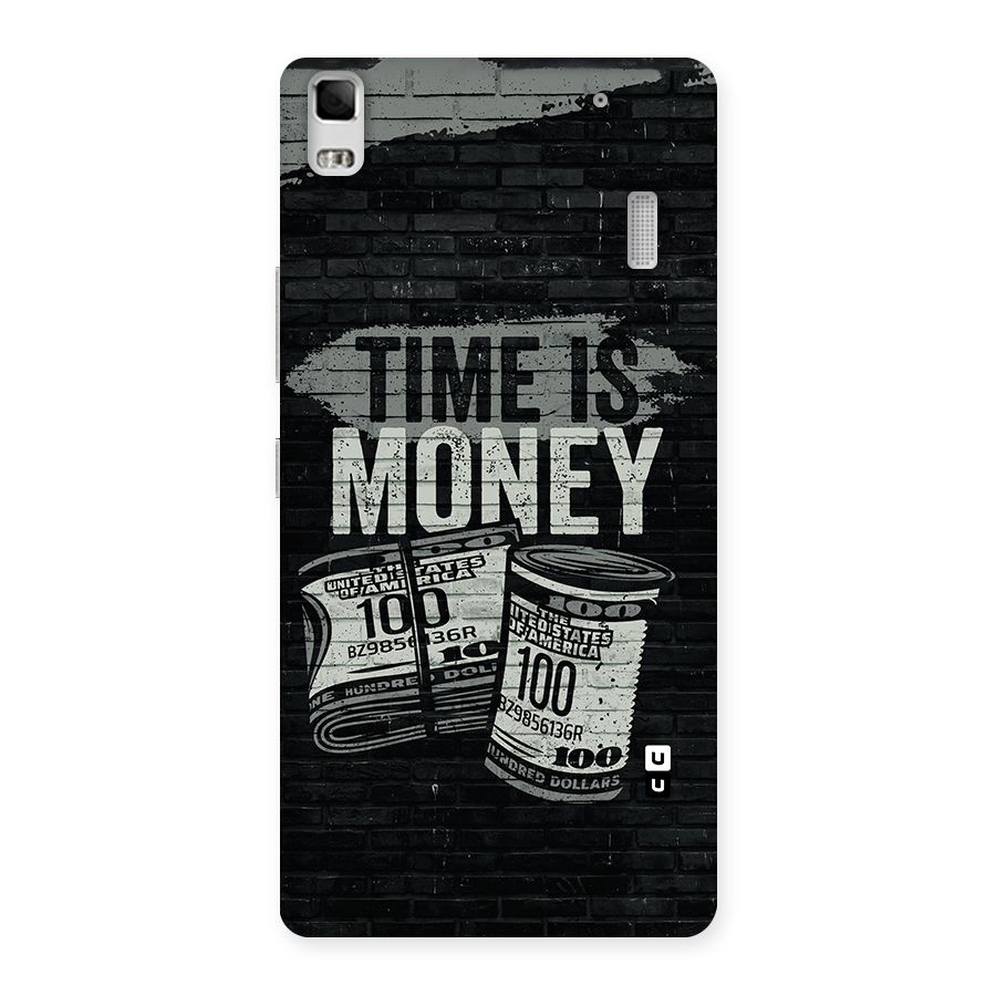 Time Is Money Back Case for Lenovo K3 Note