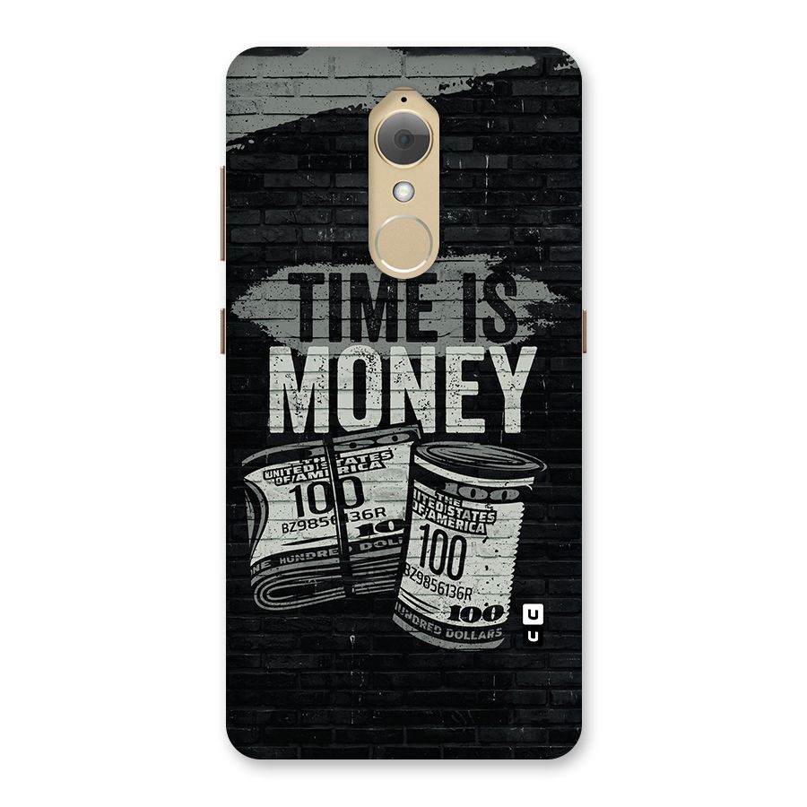 Time Is Money Back Case for Lenovo K8