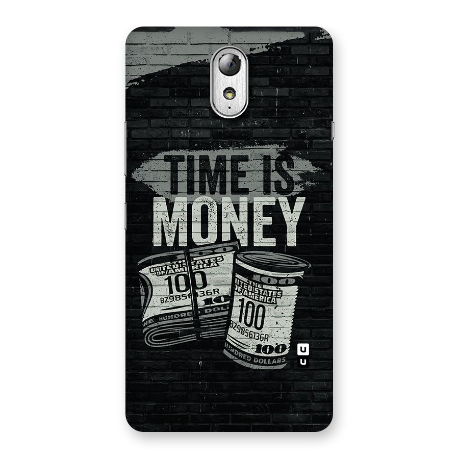 Time Is Money Back Case for Lenovo Vibe P1M